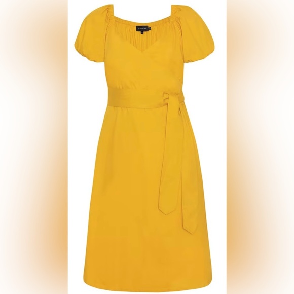 11 Honore Yasmin Wrap Dress - NWT - Size 16 - Picture 1 of 13